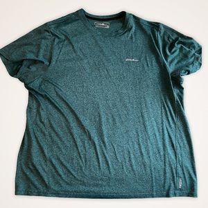 Eddie Bauer Men’s Green Performance Short Sleeve size XXL